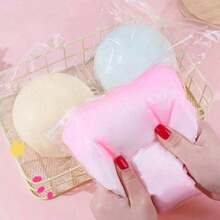 POKOJA LAND 1/6pcs Large Slow Rebound Squeeze Toy, PVC Material Sensory Toy, Stress Relief Pom Pom, OPP Packaging Gift, Stress Ball, Finger Toy, Adult Moisturizing Novelty Stress Relief Toy, Birthday Gift, Party Decor, Gift Box Filler - 彩色 - 查看 6
