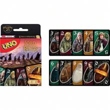 Mattel Mattel 《指环王》UNO纸牌游戏，适合儿童、成人和家庭，是旅行和户外露营的理想之选，灵感源自电影。 - JMF13 - 查看 6