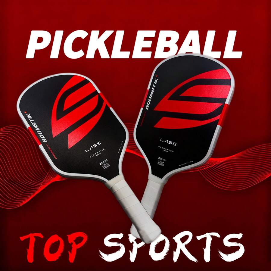 Vợt Pickleball lõi Boom Clone Foam EVA Power Sweet Dessert Balanced MOI Training System Raw Carbon Fiber EPP