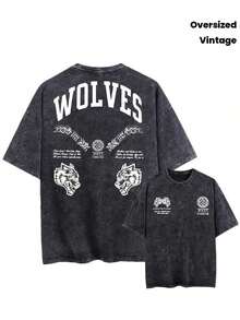 2026Darc Wolf Costume Retro Washed Men's T-Shirt, Perfect For Fitness And Weight Training, Loose-Fitting Summer Gym T-Shirt, Featuring 3D DesignDarc Sports Design Looseandcomfortable,Casualandeasy-Goin,Whitetops,Valentinesdayoutfit,Mardigras,Summertops,Clearancesaleforwomen,Valentineoutfitsforwomen,Womentops, Fairycore, , OutfitselegantdewomanUnisex Vintage-Style T-Shirt, Perfect For Holidays And Parties-An Excellent Gift - Grey - View 9