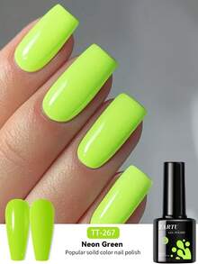 Esmalte em gel TARTU 8ml, cores Jelly Color, nas cores preto, branco, rosa, amarelo, azul, vermelho e rosa claro. Livre de HEMA e TPO. Removível com acetona (UV/LED). Semipermanente, ideal para unhas decoradas em casa ou no salão. Perfeito para o dia a dia. - Multicolorido - Ver 6