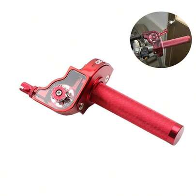 22mm (7/8 pulgada) Empuñadura de acelerador universal de aluminio ligero para motocicleta/motocross/ATV con cable