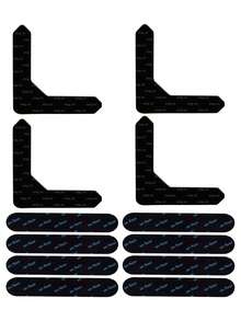 4/8/12/24pcs Non-Slip Carpet Pad Set - Double-Sided Self-Adhesive Washable Carpet Pad Suitable For Solid Wood Floors Bedroom Indoor Use - View 3