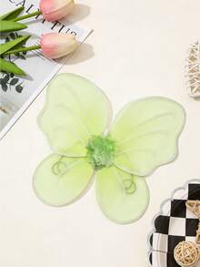 Fresh Green Butterfly Wings, Adult Fairy Cosplay Prop, Birthday Party Insect Wings Decoration, Festival Event Butterfly Wings Backpack, Party Wings - View 3