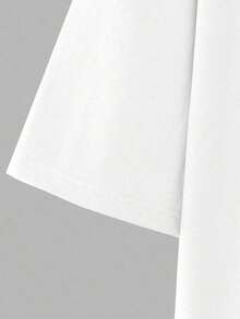 Loose-Fitting Crew Neck T-Shirt With Printed Lettering And Bull's Head Design. - White - View 4