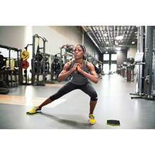 Best Sell-Slidez Dual-Sided Exercise Glider Discs For Core Stability Exercises For Hands And Feet Standard Use Yellow - Standard - View 5