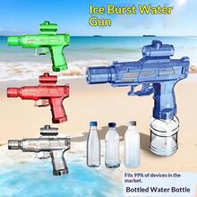 1pc New High-Capacity Continuous Spray Water Gun, Great For Water Play, Interaction, Family Fun, Perfect Gift For Friends, Birthday, Party, Pool And Beach Activities - Multicolor - View 3