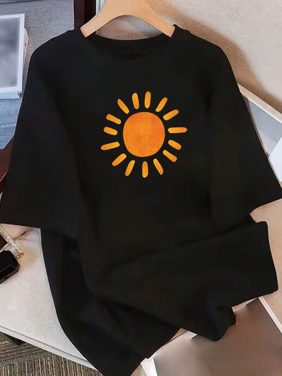 Women T-Shirts - Black - View 1