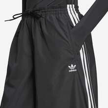 Adidas Oversized Woven Track Pants Women's White/Black JD3390 - 黑色 - 查看 3