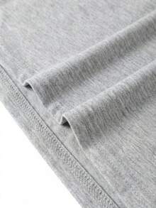 GRDR Men's Solid Color Sleeveless Vest, Suitable For Sports, Casual And Leisure - Light Grey - View 3