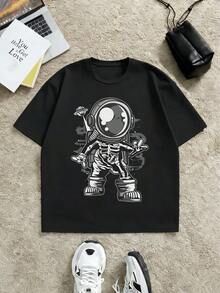 T-shirts pour hommes - Noir - Voir 2
