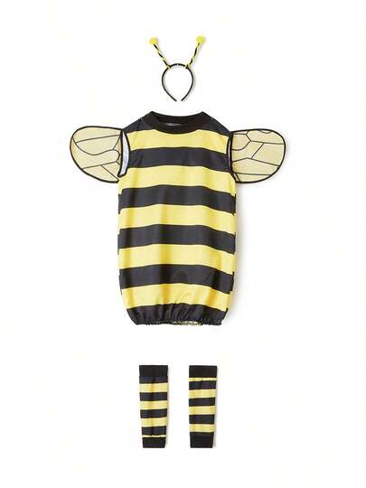 Disfraz de abeja para adultos para Halloween, traje de cosplay para el festival de Halloween.