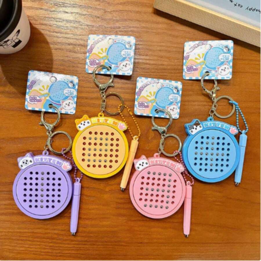 Mini Toy Car Keychain, Keyring Pendant, Small Gift For Claw Machine - Multicolor - View 1