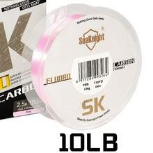 SeaKnight 100m/50m Double Layer Fluorocarbon Coated Fishing Line, Double Layer Fluorocarbon Coated Monofilament Main Line, Main Line 3-100 Lbs - Pink - View 27