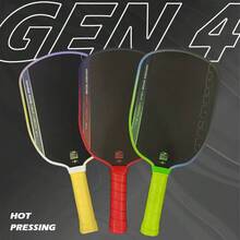 Agassi Pro T700 Carbon Fiber Pickleball Paddle With 16mm Polypropylene Honeycomb Core, Soft Texture Suitable For Professional Matches - Red - View 4