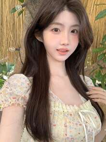 Áo sơ mi nữ tay cánh hoa màu trắng kiểu Pháp mùa xuân/hè, dáng ôm, tay ngắn. - trắng - Xem 5