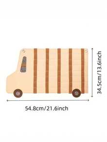 1 pieza Organizador de coche de carreras de fieltro, montado en la pared para coches de juguete a escala 1:64 – Bolsa de almacenamiento y exhibición, estante de almacenamiento de fieltro multifuncional, decoración de habitación para bebés y niños - Multicolor - Ver 3