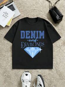 Men T-Shirts - Black - View 2