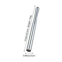1pc 304 Stainless Steel Cocktail Muddler, Fruit Masher With Grooved Non-Slip Handle, Solid Lemon Lime Squeezer Tool, Mojito, Whiskey, Margarita And Lemonade Bar Accessory, Home Kitchen Bar Drink Mixing And Summer Cocktail Fruit Mashing Supplies - View 14
