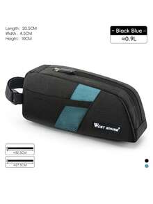 WEST BIKING Bicycle Top Tube Bag Quick Hook And Loop Installation Unisex Cycling Gear Suitable For Road Bikes And Mountain Bikes - Multicolor - View 16
