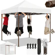 10x10 Up Canopy Tent Heavy Duty With 4 Sidewall, Outdoor Gazebo - 1 - View 5