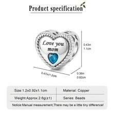 1 chiếc vòng tay/dây chuyền/vòng chân mặt dây chuyền ảnh cá nhân hóa, mặt dây chuyền hình trái tim/tròn/vuông, món quà lý tưởng cho con gái, bạn gái, vợ, bạn thân, Giáng sinh, kỷ niệm, Ngày Valentine, Ngày của Mẹ, sinh nhật, tốt nghiệp, đeo hàng ngày, đám cưới, tiệc tùng. - Nhiều màu - Xem 11