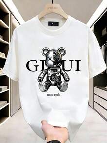 GucciS Modern Elegant And Timeless Classic USA-Shirt-LeeS/DiorSSNew Casual-Shirts Men And WomenUnisex Casual-Shirts - 白色 2 - 查看 2