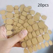 无味、防水、双面透明指甲贴纸；强力粘性、透气、高品质指甲胶；用于固定指甲胶；女士美甲用品。 - 彩色 - 查看 10