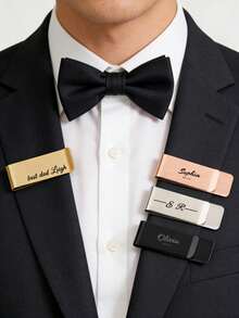 Kẹp cà vạt khắc tên cá nhân, Kẹp cà vạt kiêm kẹp tiền tùy chỉnh, Kẹp cà vạt kiêm kẹp tiền bằng thép không gỉ, Quà tặng chú rể, Quà tặng chồng, Quà tặng phù rể, Kẹp cà vạt nam khắc tên, Quà sinh nhật, Quà Ngày của Cha, Quà Phục Sinh - Phong cách 9 - Xem 6