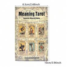 Witchy Beginner Tarot Learning Tarot Cards For Beginners With Meanings - Multicolor - View 6