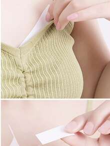72/36/1入 女款時尚防透乳貼 雙面黏貼衣物膠帶 防滑洋裝肩帶 派對婚禮必備防走光配件 女款沙灘配件 - 均碼 - 查看 9