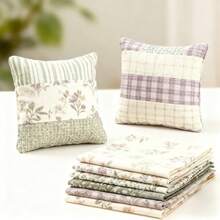 40 Piezas De Tela Patchwork Precortada En Elegantes Combinaciones De Colores Con Patrones Vintage, De 6.5 X 50 Cm (2.55 X 19.7 Inch). Kit De Costura Adecuado Para Costura A Mano, Patchwork, Confección De Muñecas, Adorno De Bolsos Y Decoración Del Hogar. Lavar A Mano Solamente. Ideal Para Proyectos De Costura DIY, Perfecto Para Principiantes Y Profesionales Por Igual. - 40 unidades - Ver 5