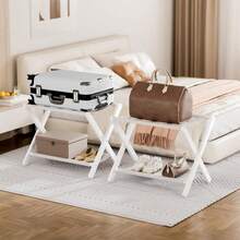 Luggage Racks - White - View 2