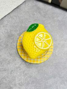 1个可爱水果造型磁性手机支架，兼容MagSafe，时尚沙滩风手机支架，女士适用 - 彩色 - 查看 13