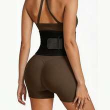 ARUNOW Waist Trainer For Women Lower Belly Fat, Waist Sweat Band For Women, Belly Band Sweat Belt, Stomach Wrap - Black - View 4