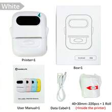 Marklife P50 Mini Portable Label Printer Support 12-50mm Labels Self-Adhesive Thermal Printer Inkless Sticker Adhesive Printing Machine Label Maker Labeller - Multicolor - View 13