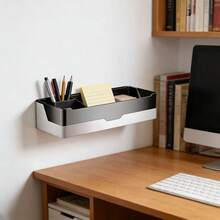 1 Giá treo tường không cần khoan, kệ đựng đồ phòng tắm (nhà vệ sinh, vòi sen, sử dụng hàng ngày) - Nhiều màu - Xem 7