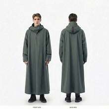 一件加厚高品质连帽雨衣，可调节抽绳，适合摩托车/自行车骑行、户外活动，保暖，适合情人节、宠物、嘉年华、春夏、伴娘礼物、房间/海滩、旅行、男女通用、度假、可爱配饰、海滩必备、毕业季、毕业典礼、祝贺毕业、毕业派对、旅行徒步必备、露营必备、便携工具、夏季必备、夏季便携 - 男女款 - 查看 6