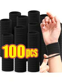 100pcs Stylish And Simple High-Elasticity Thick Headband - Suitable For Everyday Use And As A Gift. Can Be Used As A Headband, Ponytail Holder, Headband, And Sports Headband. Suitable For Women And Girls, Perfect For Securing Long Hair. Also Suitable For Teenagers. | Stylish Headband Series | Durable Headband - Multiple Styles - View 6