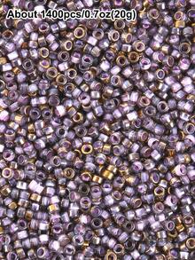 多色玻璃珠，DIY手链项链首饰制作工艺材料，珠子套装 - Seed bead - 查看 9