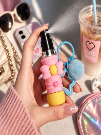 1. Bộ sưu tập vật phẩm ma thuật bổ sung nước mới năm 2026 - Chai nước hoa dạng đũa phép 5ml độc lập, đáy bằng nhựa PVC, hình trái tim, chai xịt cầm tay dành cho nữ, nhỏ gọn và tiện dụng, nhiều màu sắc để lựa chọn, thời trang. Thích hợp cho học sinh và phụ nữ sử dụng hàng ngày, trong thời gian rảnh rỗi và khi đi du lịch.