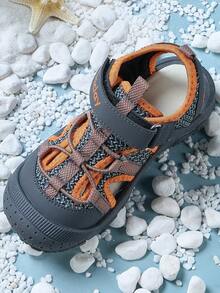 1 Pair Unisex Summer Beach/Water Sandals - Orange - View 2