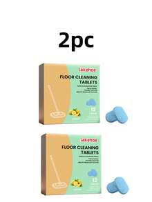 jakehoe Floor Cleaning Tablets - Clean Floors, Eliminate Unpleasant Odors, And Provide A Fresh Lemon Scent. Suitable For Tile, Hardwood, And Vinyl Floors. No Sticky Residue Left After Cleaning, And Won't Damage Floor Finishes. Compatible With Robot Vacuums And Wet Mops To Meet Daily Cleaning Needs. - 固體 - 查看 9