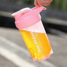 Bình nước thể thao 17oz, cốc lắc bột protein dành cho nam, bình sinh tố thay thế bữa ăn có vạch chia, kèm que khuấy. - Nhiều màu - Xem 11