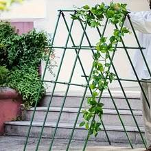 18pcs Garden Plant Climbing Trellis, Garden Support Poles, Gardening Vine Trellis, Flower Stand, Cucumber & Bean Rack, Outdoor Grape Vine Trellis, Garden Fence, Plant Climbing Support Stakes, Sturdy Garden Support Rods, Suitable For Vegetable & Flower Gardens - Plant Climbing Supports - View 10