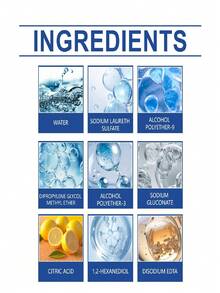 Dishwasher Rinse Aid, Household Drying Agent For Sparkling Dishes Removes Grease Water Spots Shine Enhancer - Liquid - View 6