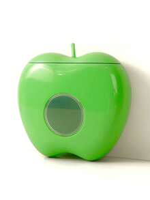 Space-Saving Apple-Shaped Bag Dispenser, Wall-Mounted Plastic Organizer Box For Cling Film And Plastic Bags, Multi-Functional Storage Box With Large Capacity For Garbage Bags, Suitable For Home, Office, Kitchen, Bathroom, Cling Film Rack, Bathroom Accessories, Kitchen Decor, Home Decor - Multicolor - View 13