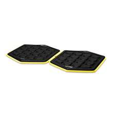 Best Sell-Slidez Dual-Sided Exercise Glider Discs For Core Stability Exercises For Hands And Feet Standard Use Yellow - Standard - View 9