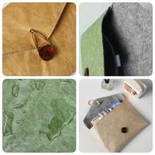 9 pouces Pochette étanche portable légère, design minimaliste, idéale pour les voyages, le bureau, l'organisation des documents scolaires - Pièce unique - Voir 5