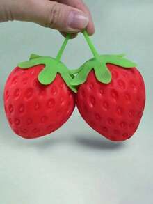 Đồ chơi bóp hình quả dâu tây cỡ lớn, chân thực, bóng giảm căng thẳng, dụng cụ giảm lo âu sáng tạo. - Nhiều màu - Xem 7